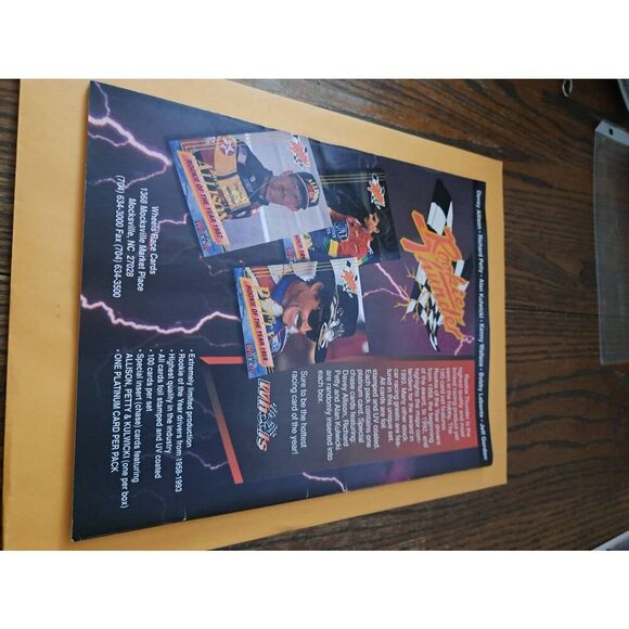 Vintage Jan 1994 SportStars Inc Racing Collectibles Price Guide Dale Earnhardt ! - Picture 2 of 2